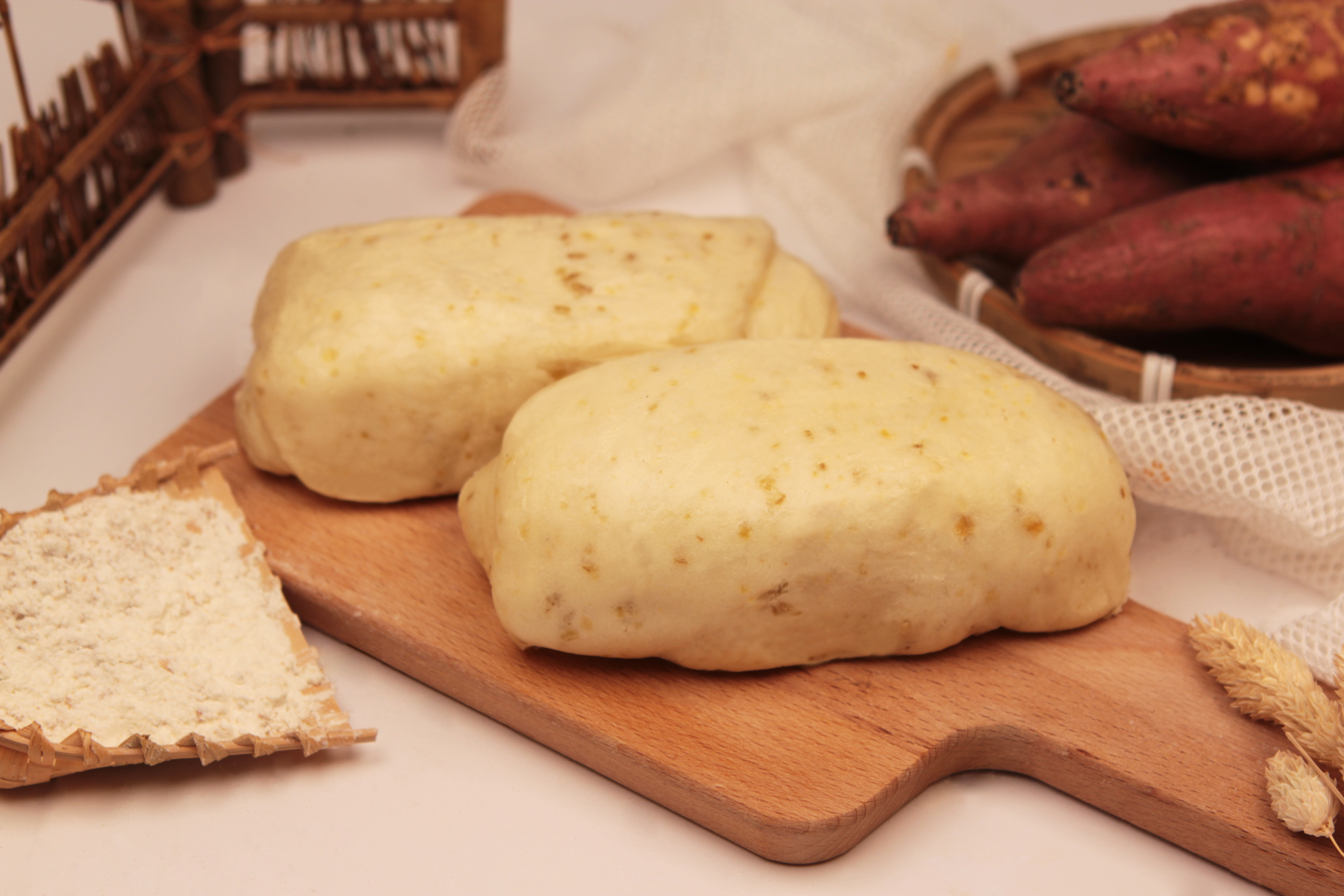 韓吉三兄弟可頌饅頭 5入 (素)