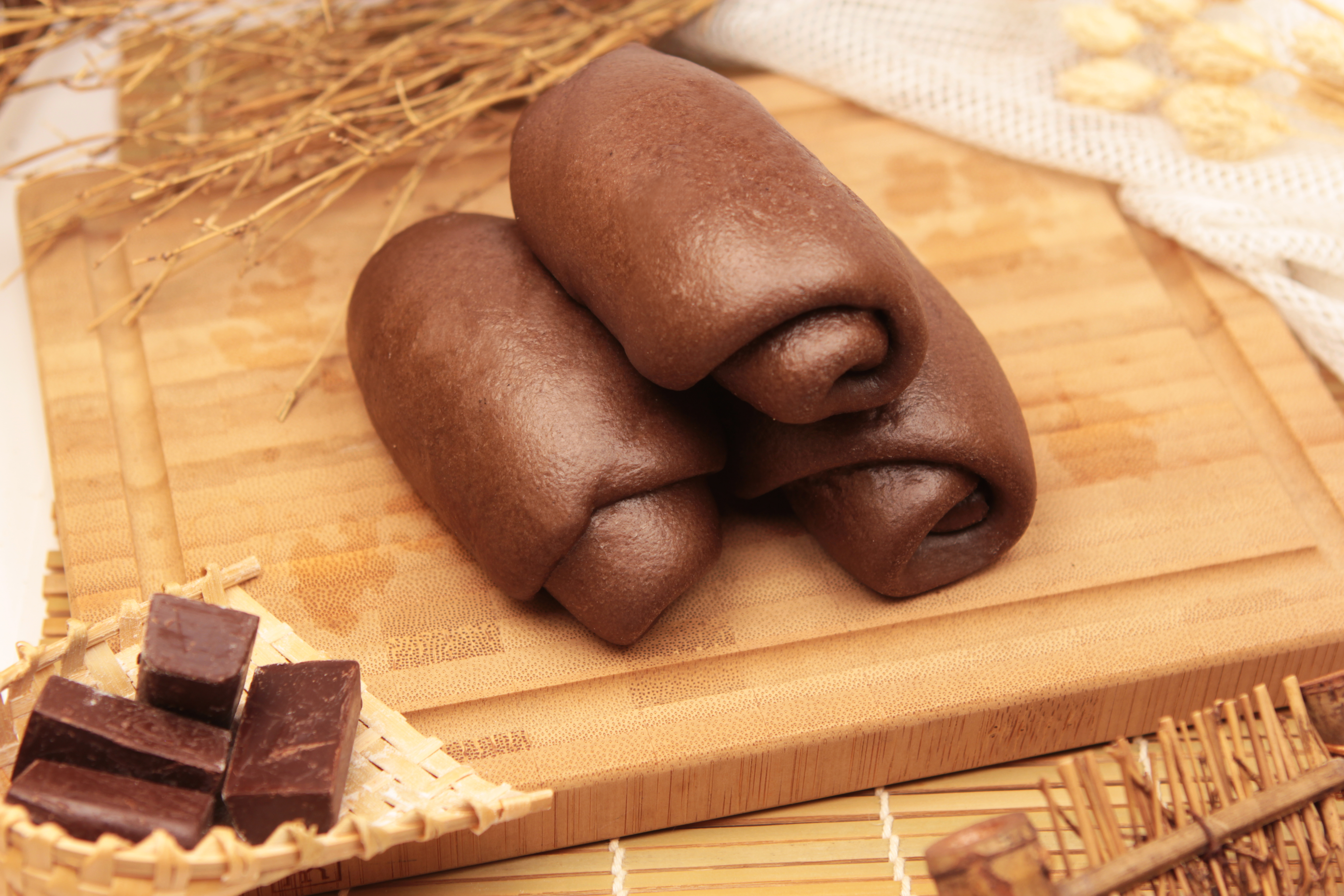 濃情巧克力可頌饅頭 9入 (素)